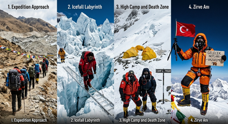 Dünyanın En Yüksek Noktası : Everest 